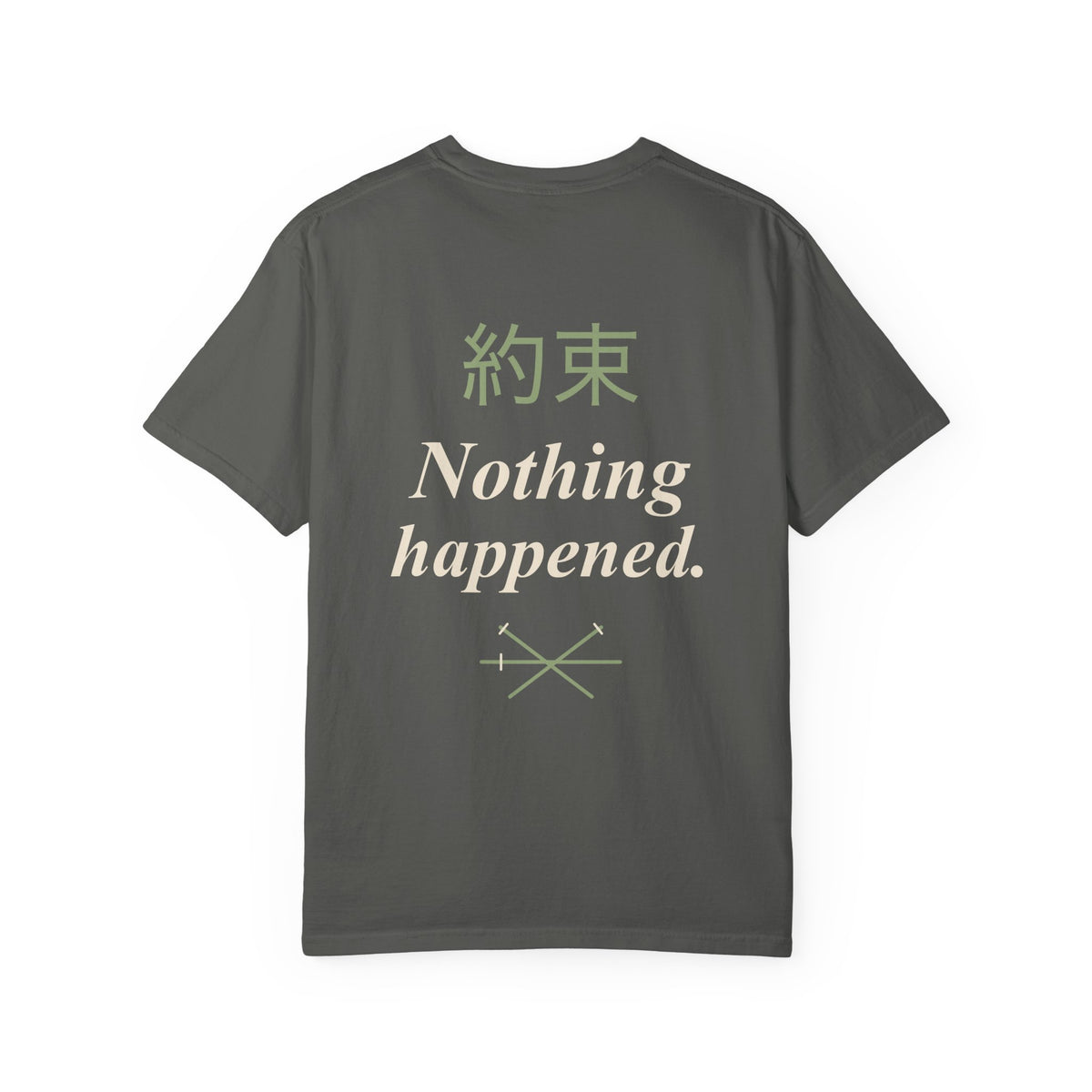 Kept Promise Kanji Anime Tee | Pirate Japanese Streetwear