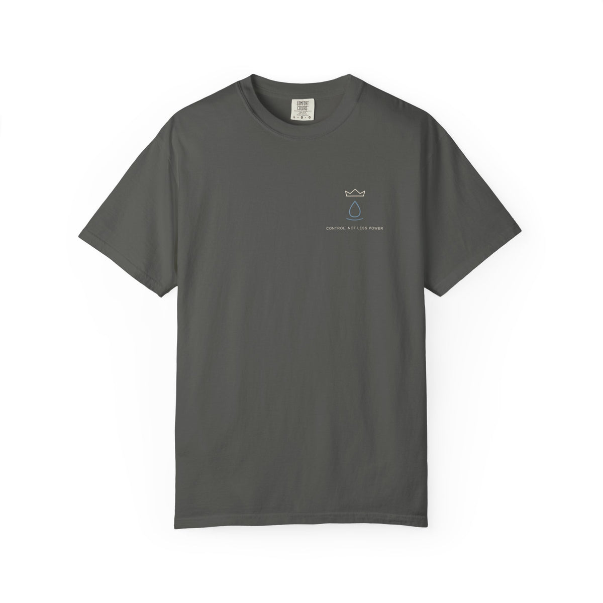 Royal Control Minimalist Anime Tee | Grimoire Magic Japanese Streetwear