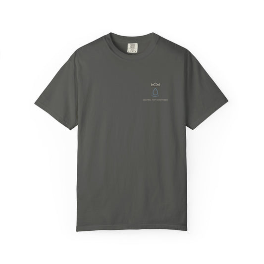 Royal Control Minimalist Anime Tee | Grimoire Magic Japanese Streetwear