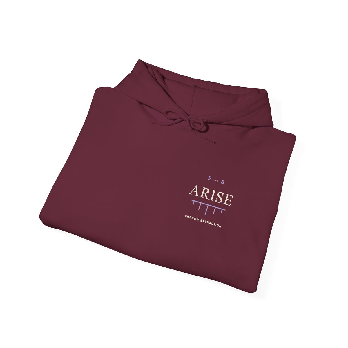 Arise Rank Anime Quote Hoodie | Shadow Rank Gym Japanese Streetwear