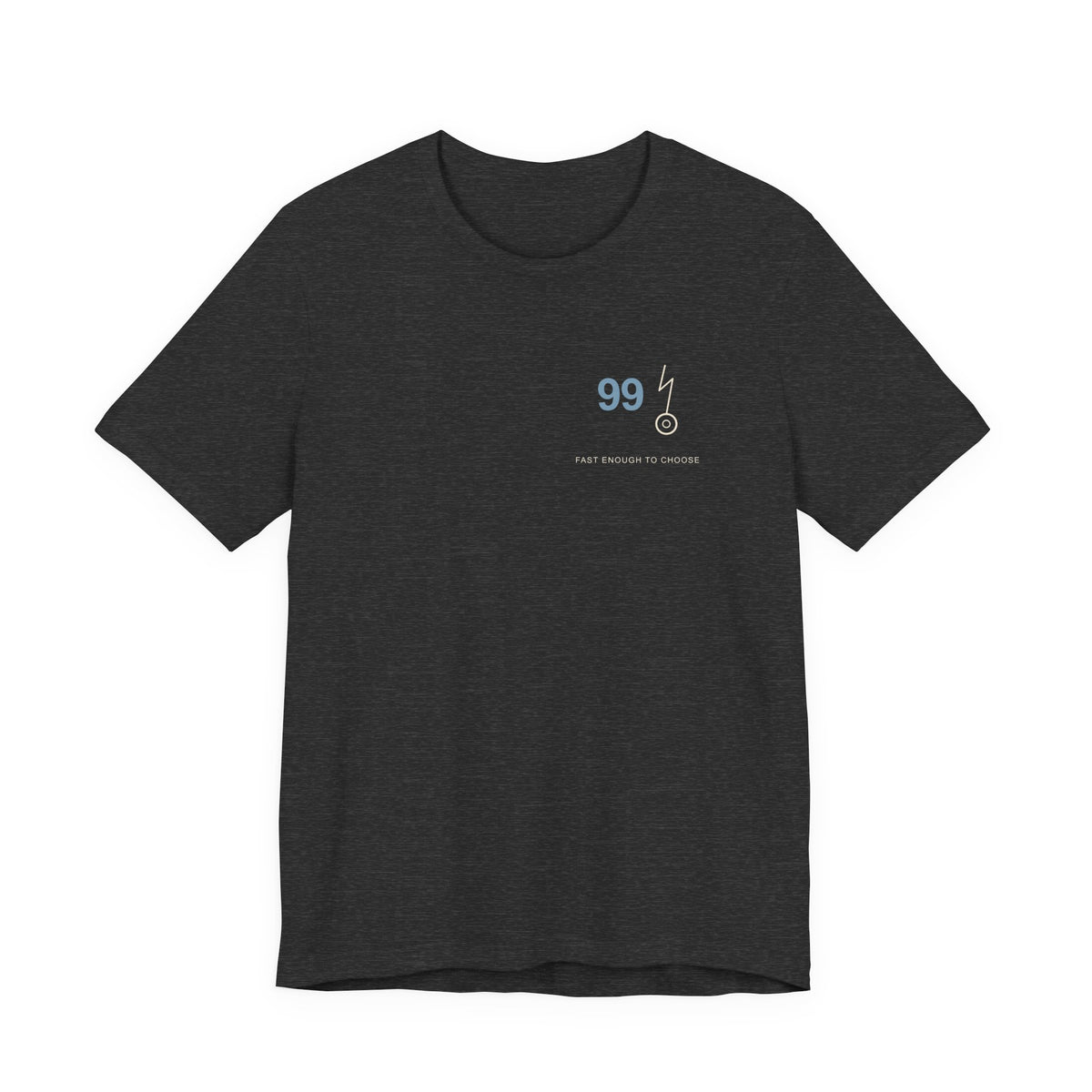 Ninety Nine Volts Minimalist Anime Soft Tee | Hunter Japanese Streetwear