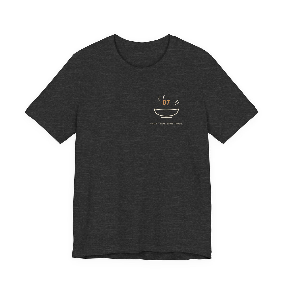 Table for Seven Minimalist Anime Soft Tee | Ninja Japanese Streetwear