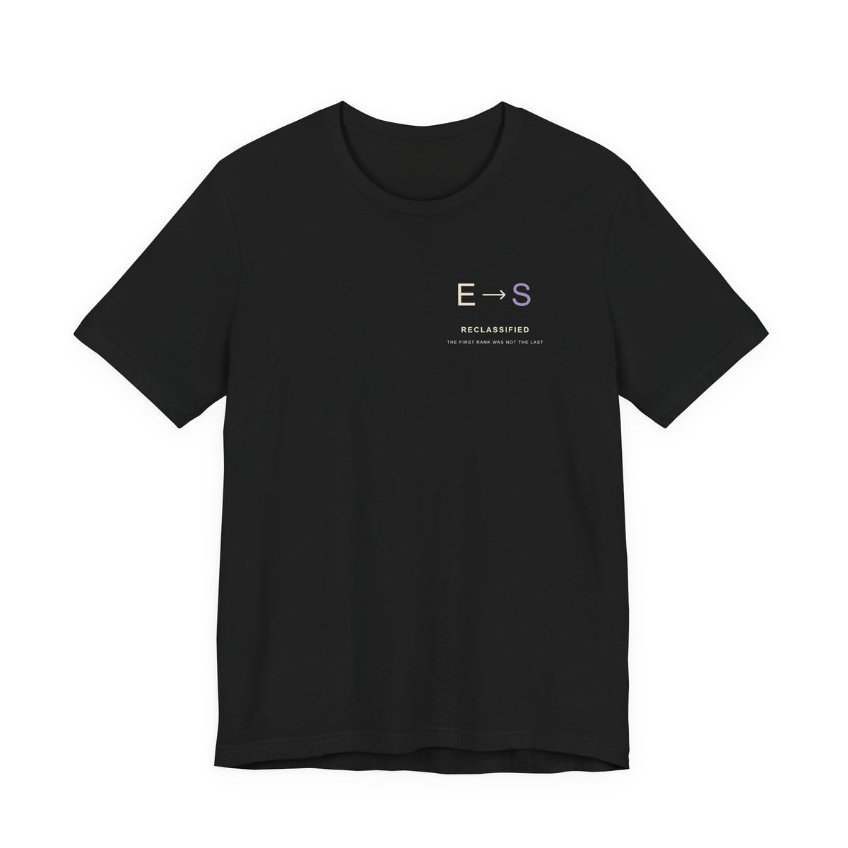 Reclassified Minimalist Anime Soft Tee | Shadow Rank Gym Japanese Streetwear