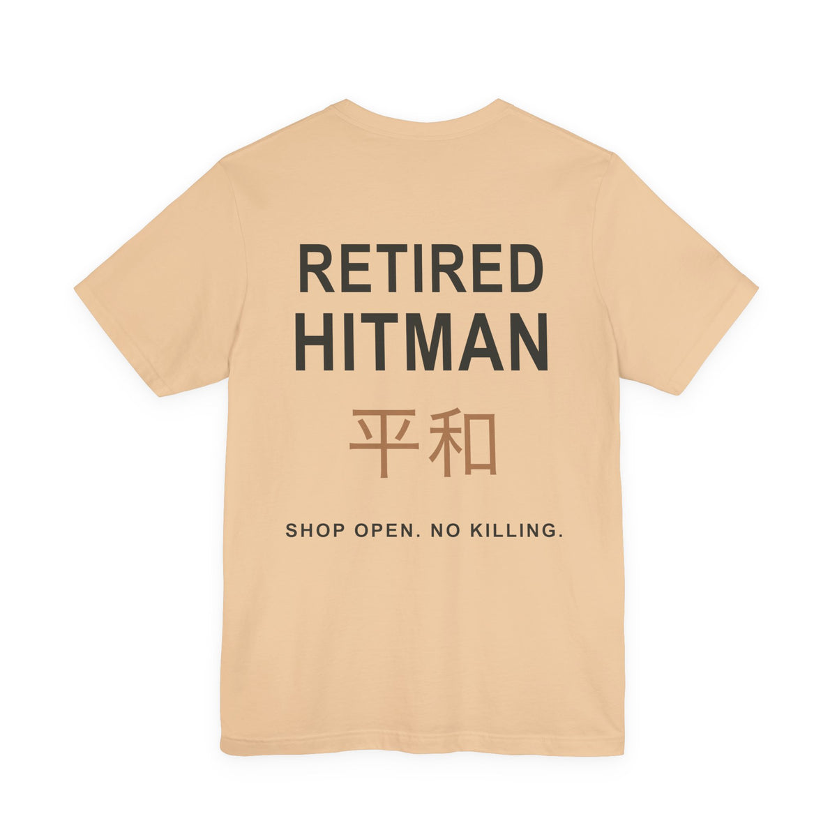 Off Duty Kanji Anime Soft Tee | Retired Assassin Japanese Streetwear