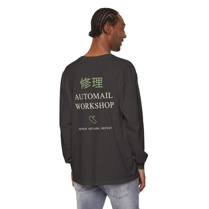 Rebuild Home Kanji Long Sleeve Tee | Inspired by Winry Rockbell from Fullmetal Alchemist