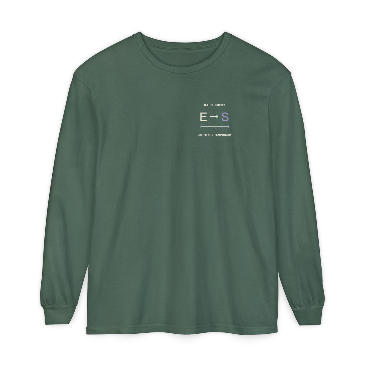 Rank Breaker Minimalist Long Sleeve Tee | Inspired by Sung Jinwoo from Solo Leveling