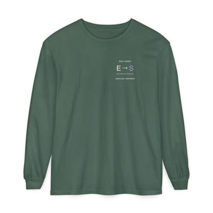 Rank Breaker Minimalist Long Sleeve Tee | Inspired by Sung Jinwoo from Solo Leveling