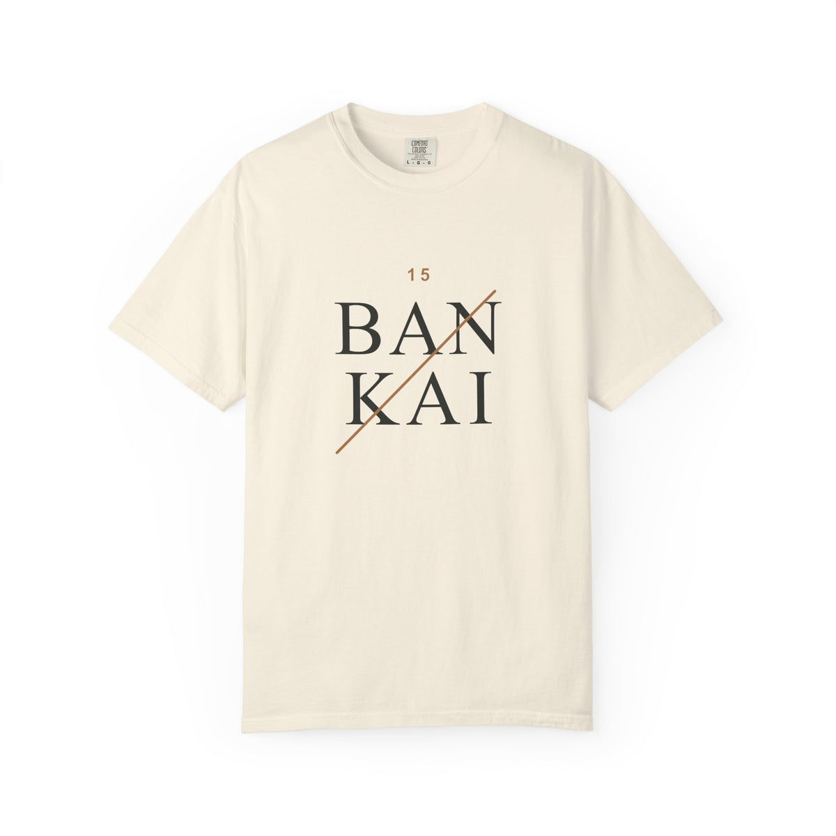 Bankai Quote Heavyweight Tee (Center Print) | Inspired by Ichigo Kurosaki from Bleach