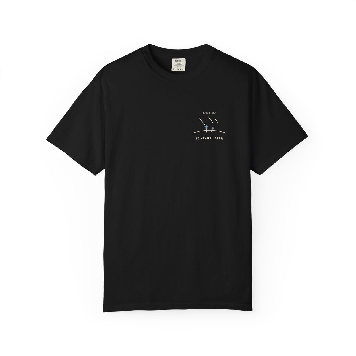 Same Sky Minimalist Anime Tee | Mage Journey Japanese Streetwear