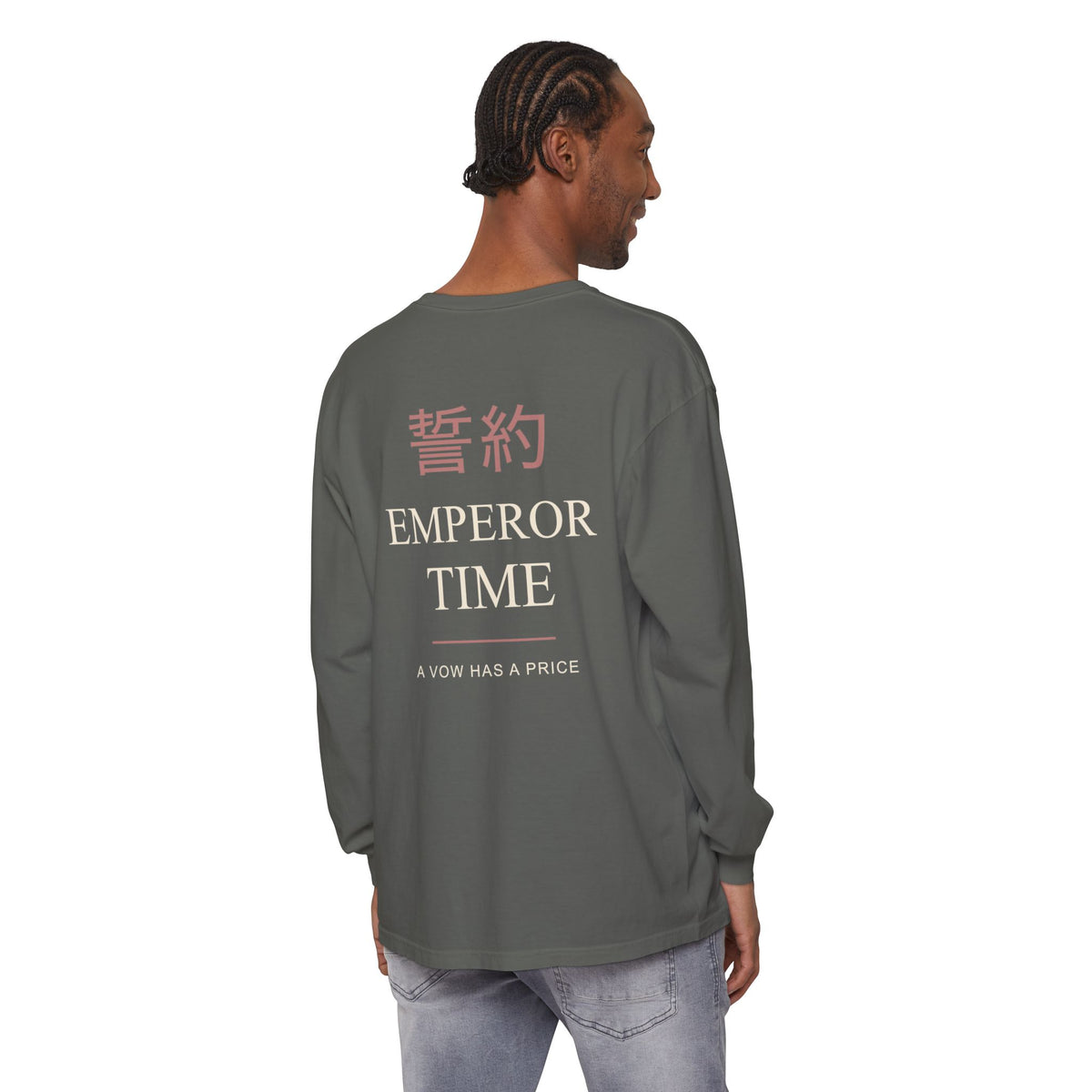 Chain Contract Kanji Long Sleeve Tee | Inspired by Kurapika from Hunter x Hunter