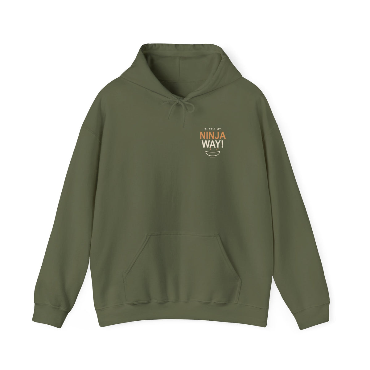 My Ninja Way Anime Quote Hoodie | Ninja Japanese Streetwear