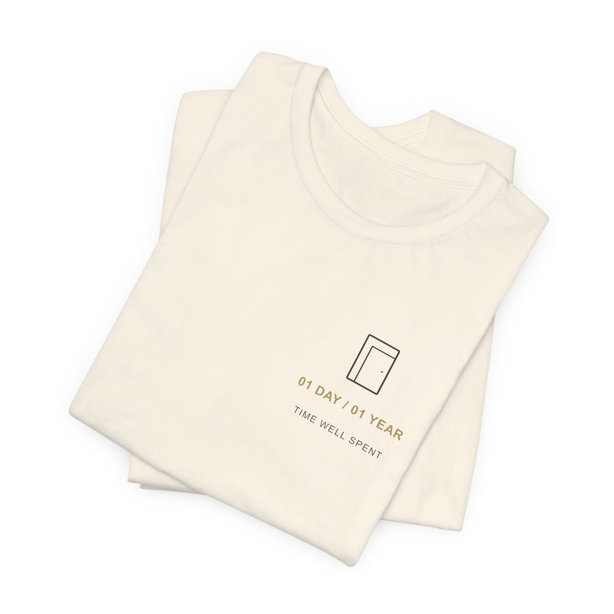 One Day One Year Minimalist Anime Soft Tee | Power Level Japanese Streetwear