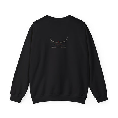 Black Bulls Kanji Crewneck Sweatshirt | Inspired by Yami Sukehiro and the Black Bulls from Black Clover