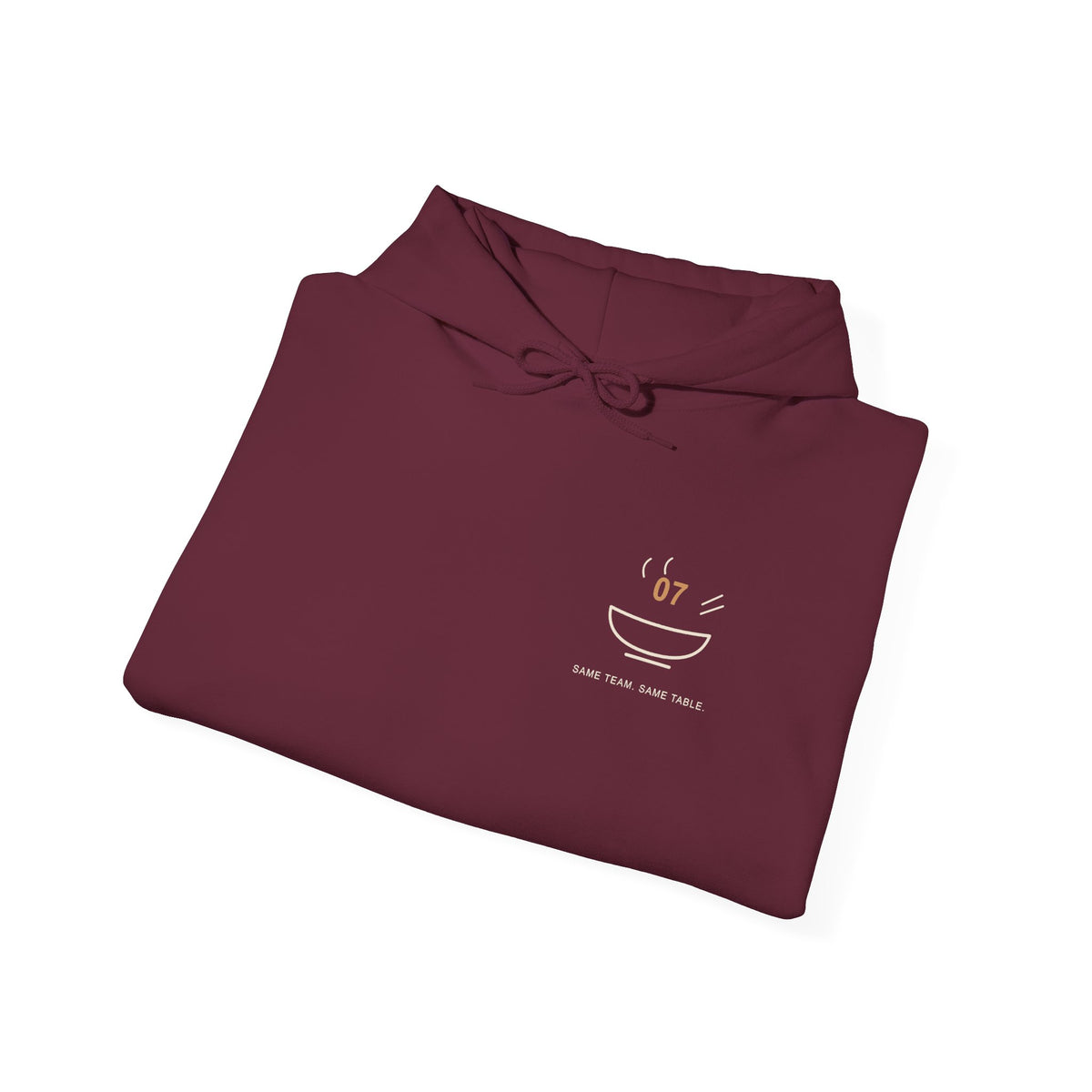 Table for Seven Minimalist Anime Hoodie | Ninja Japanese Streetwear