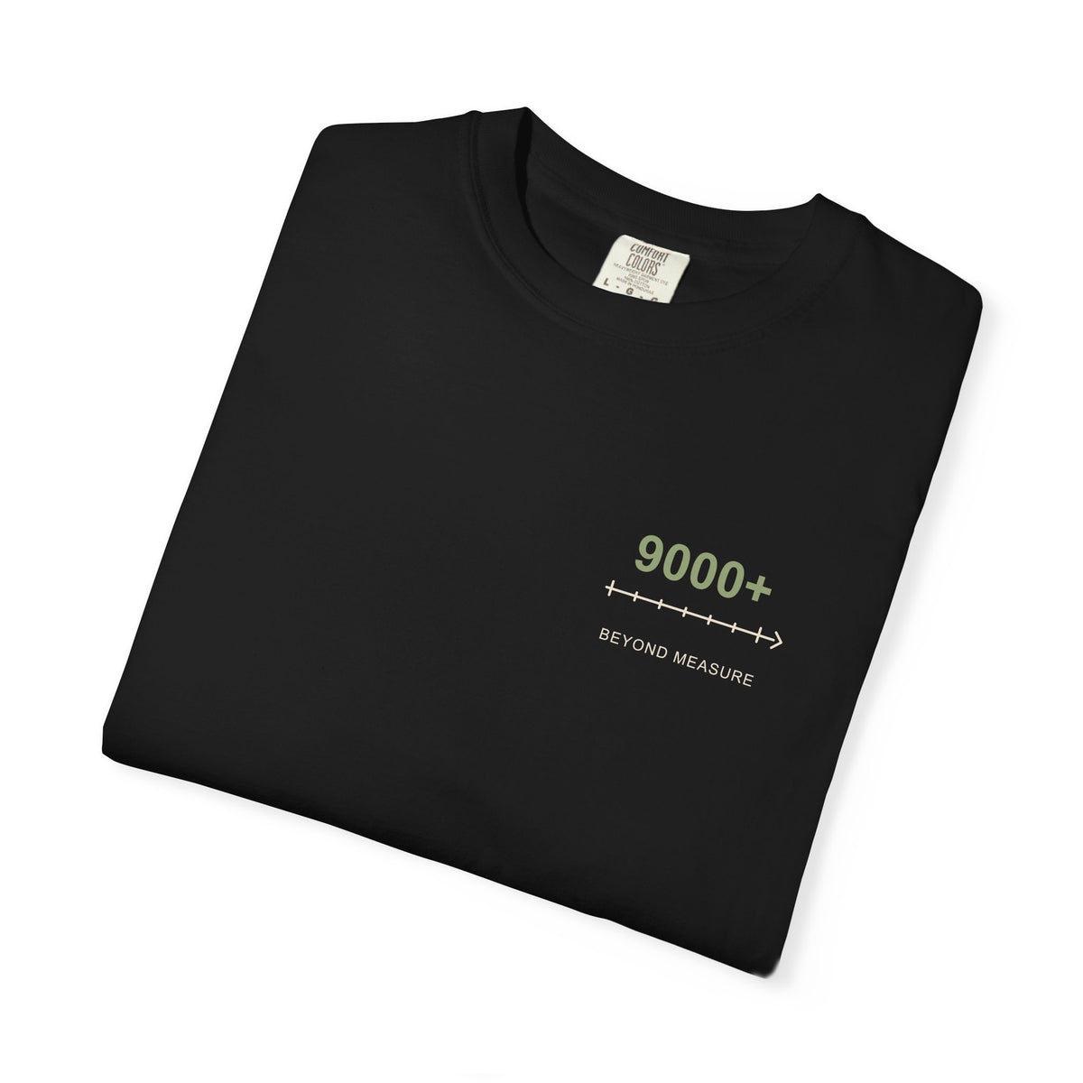 Beyond Measure Minimalist Anime Tee | Power Level Japanese Streetwear