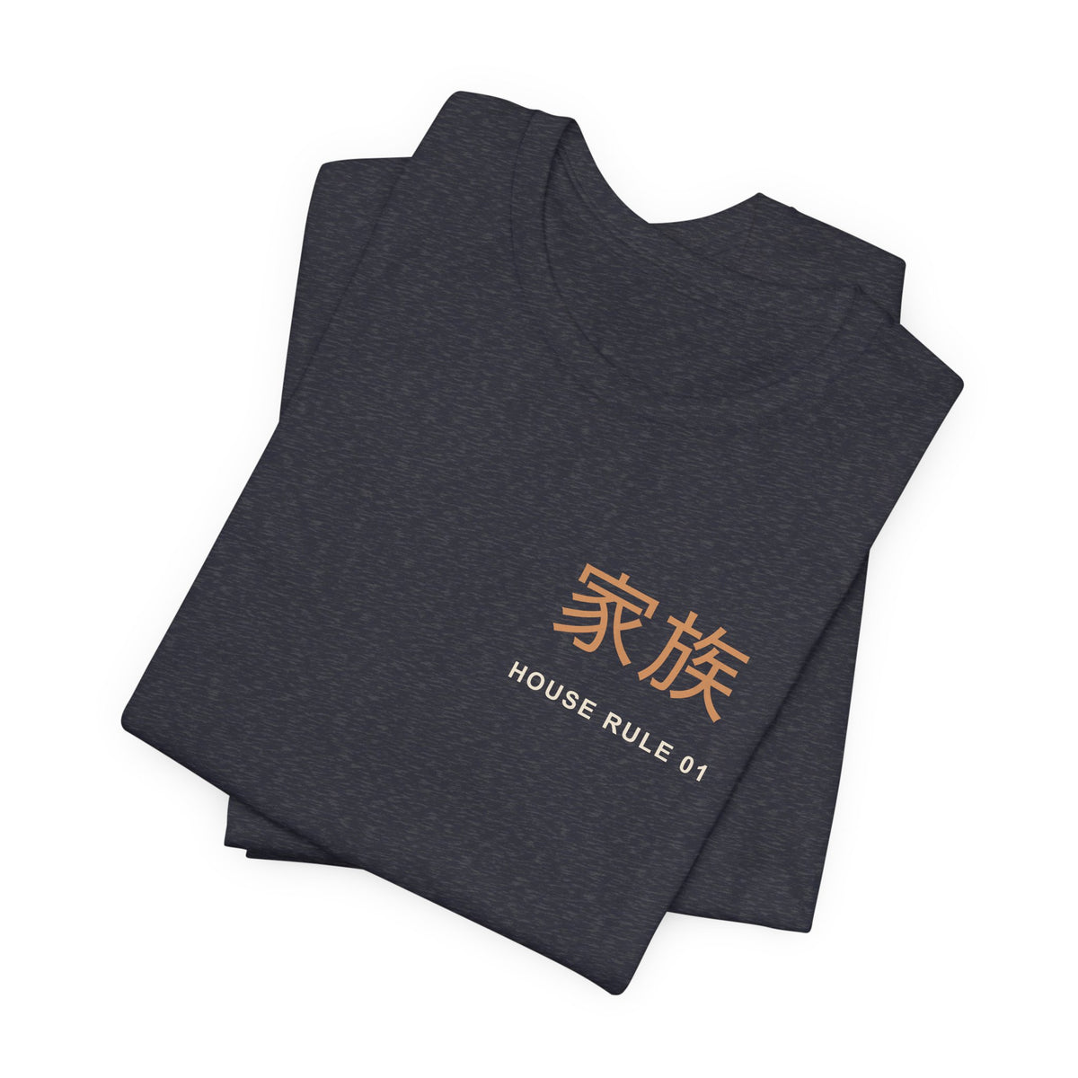 Family Policy Kanji Anime Soft Tee | Retired Assassin Japanese Streetwear