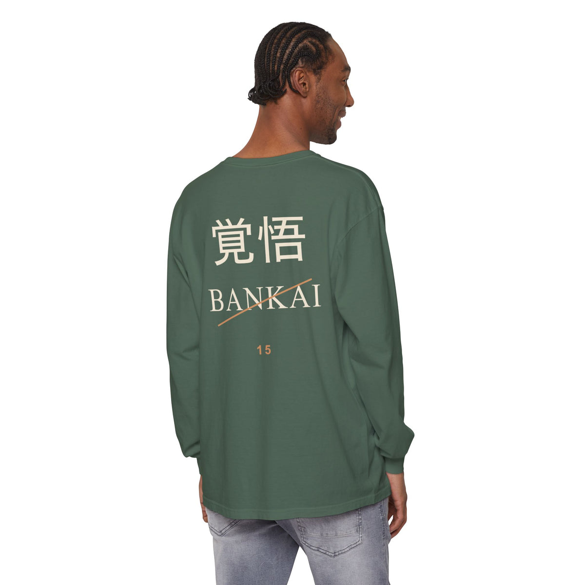 Resolve and Release Kanji Long Sleeve Tee | Inspired by Ichigo Kurosaki from Bleach