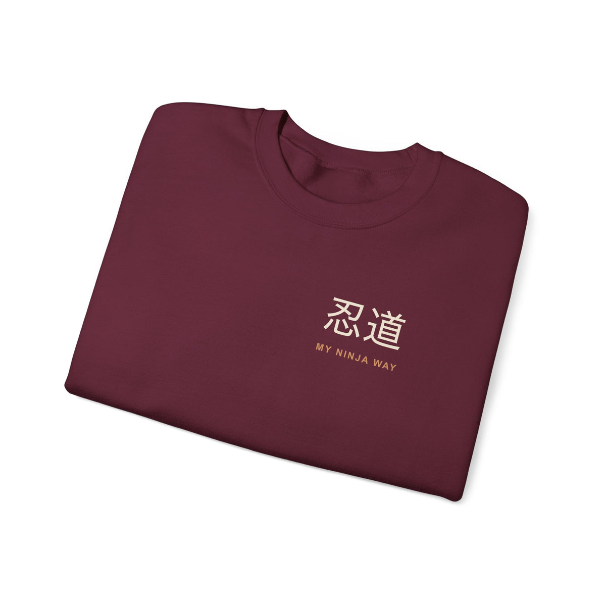 Ninja Way Kanji Anime Crewneck Sweatshirt | Ninja Japanese Streetwear
