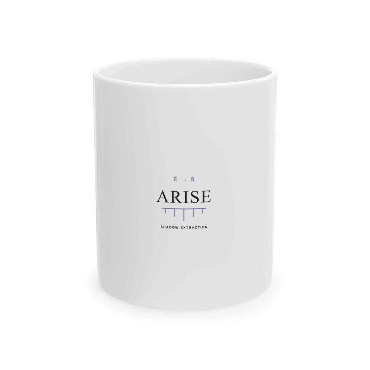 Arise Rank Ceramic Mug | Inspired by Sung Jinwoo from Solo Leveling