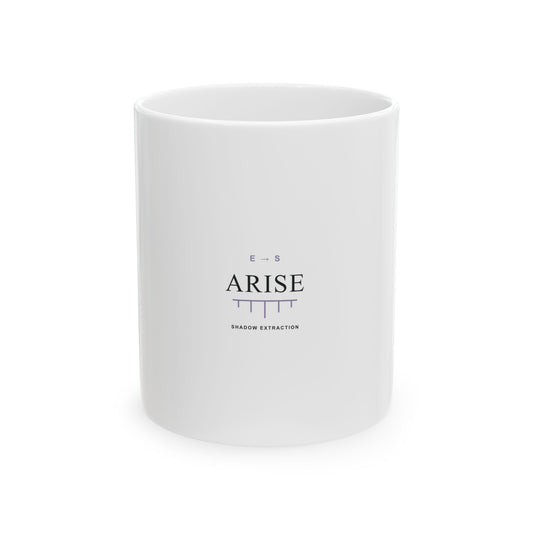 Arise Rank Ceramic Mug | Inspired by Sung Jinwoo from Solo Leveling