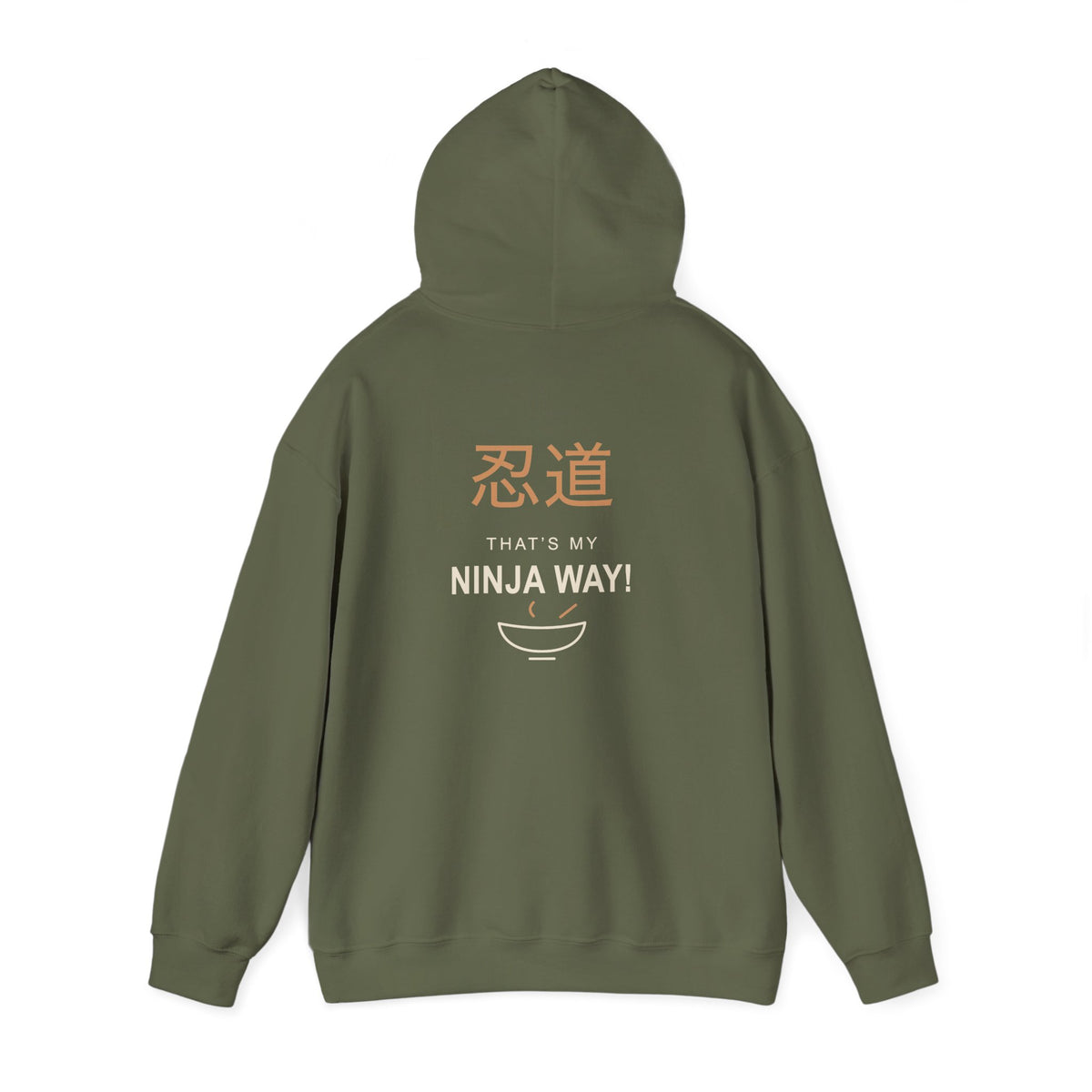 Ninja Way Kanji Anime Hoodie | Ninja Japanese Streetwear