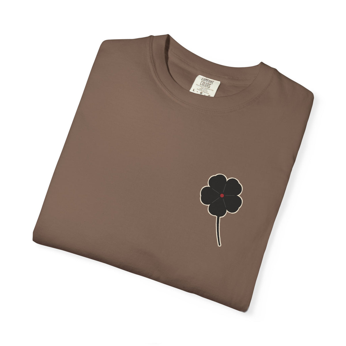 Black Clover Leaf Minimalist Heavyweight Tee | Inspired by Asta from Black Clover