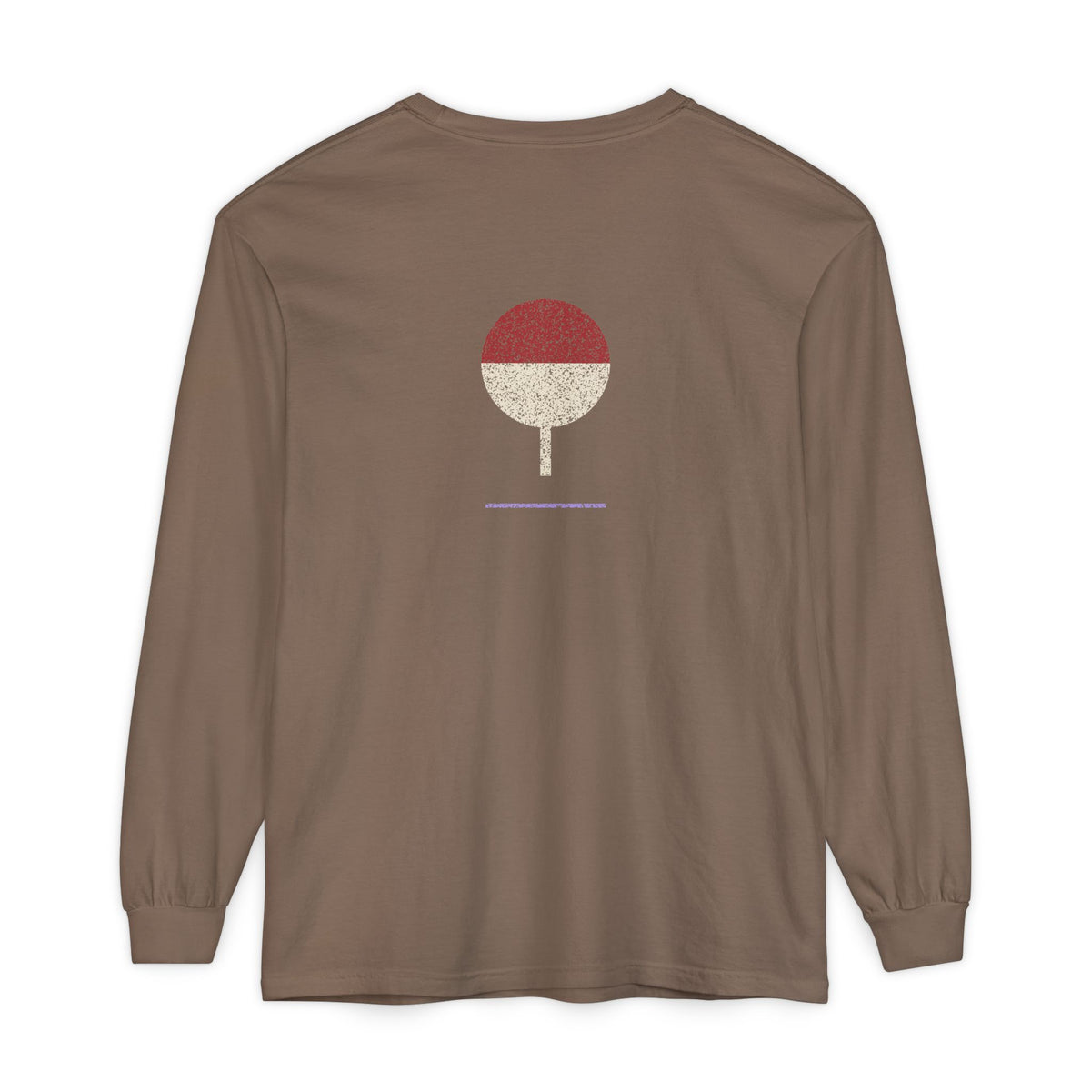 Storm Flame Kanji Anime Long Sleeve Tee | Clan Crest Japanese Streetwear
