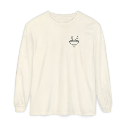 Quiet Analysis Minimalist Long Sleeve Tee | Inspired by Maomao from The Apothecary Diaries