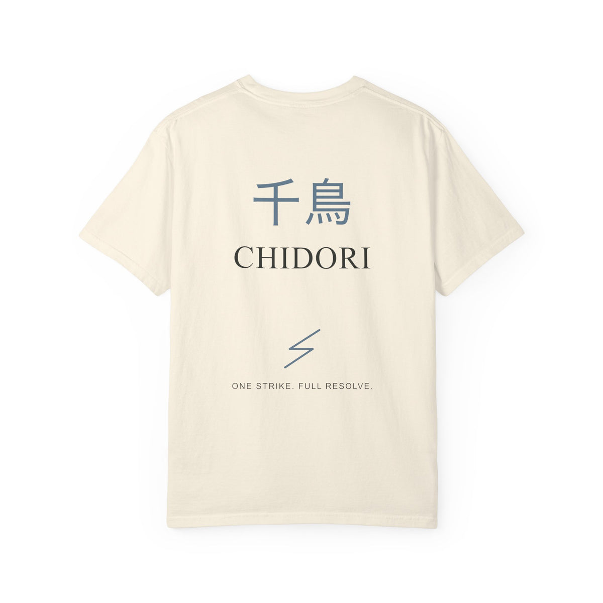 Thunder Strike Kanji Anime Tee | Ninja Japanese Streetwear