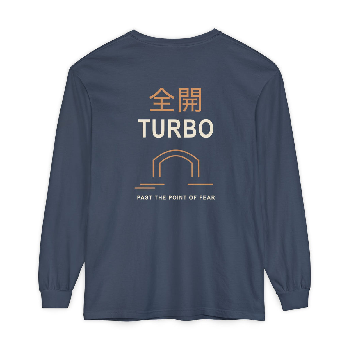 Tunnel Velocity Kanji Long Sleeve Tee | Inspired by Okarun from Dandadan