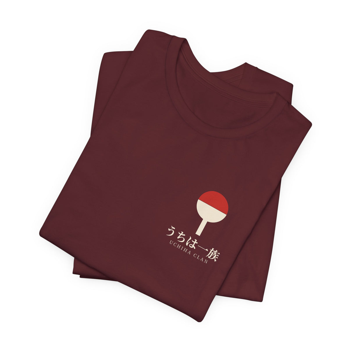 Clan Fan Crest Kanji Anime Soft Tee | うちは一族 Ninja Japanese Streetwear