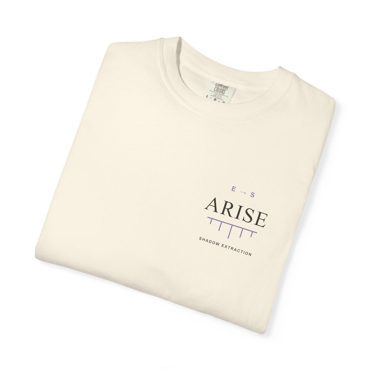 Arise Rank Anime Quote Tee | Shadow Rank Gym Japanese Streetwear