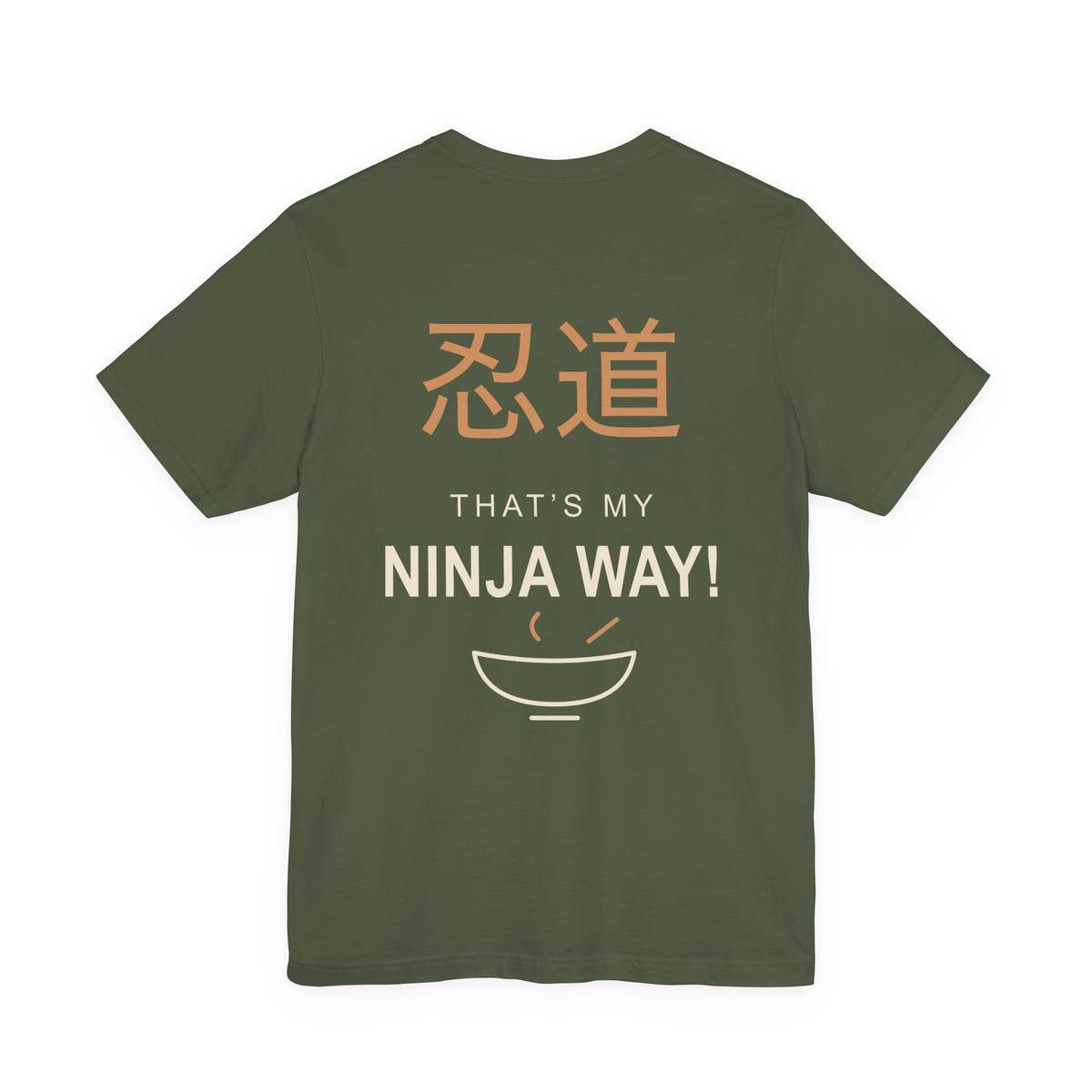 Ninja Way Kanji Anime Soft Tee | Ninja Japanese Streetwear