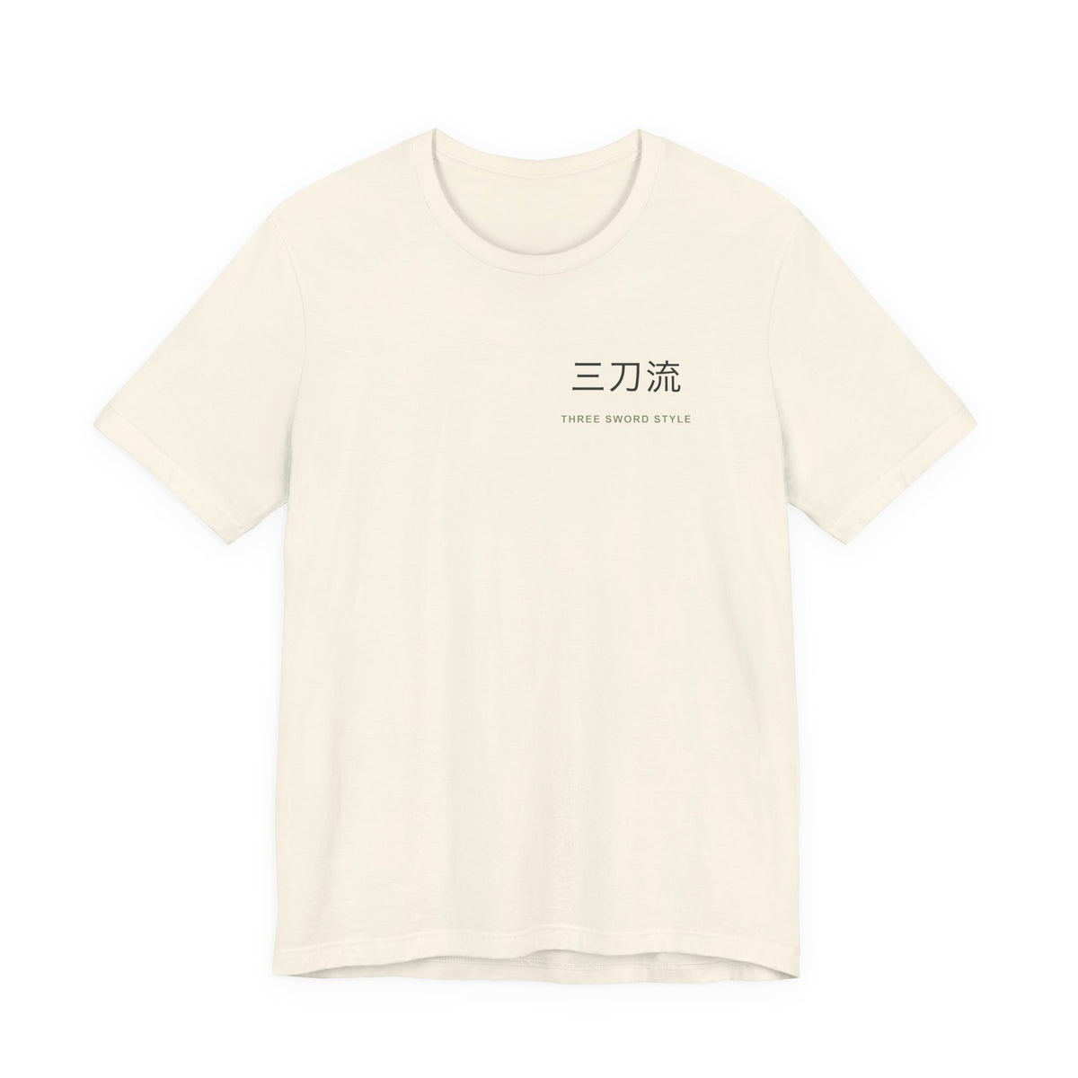 Threefold Vow Kanji Anime Soft Tee | Pirate Japanese Streetwear