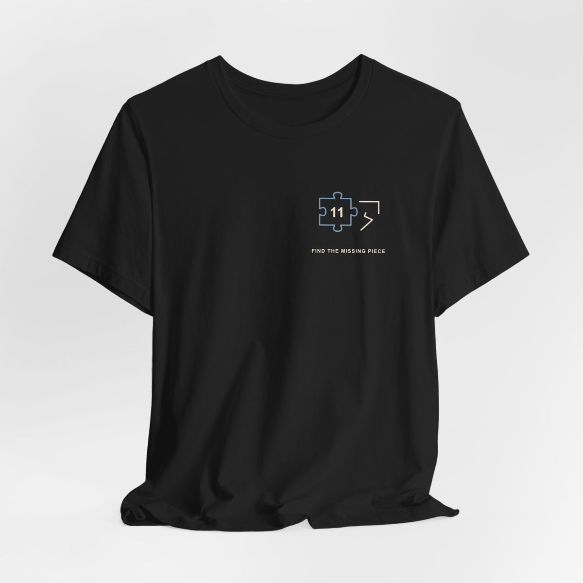 The Missing Piece Minimalist Anime Soft Tee | Anime Sports Japanese Streetwear