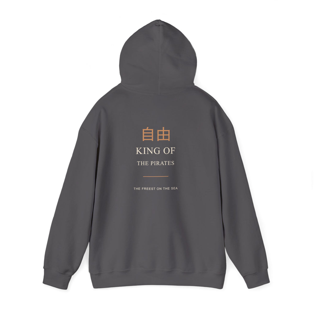 Free at Sea Kanji Anime Hoodie | Pirate Japanese Streetwear