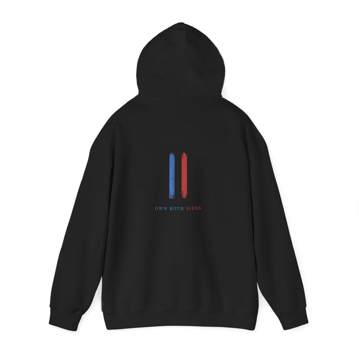 Dual Temperature Kanji Anime Hoodie | Ice and Fire Japanese Streetwear