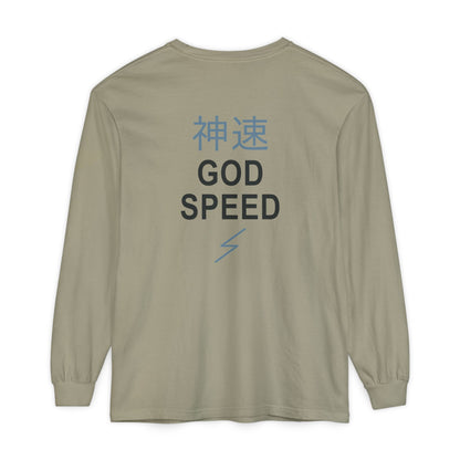 Electric Limit Kanji Long Sleeve Tee | Inspired by Killua Zoldyck from Hunter x Hunter