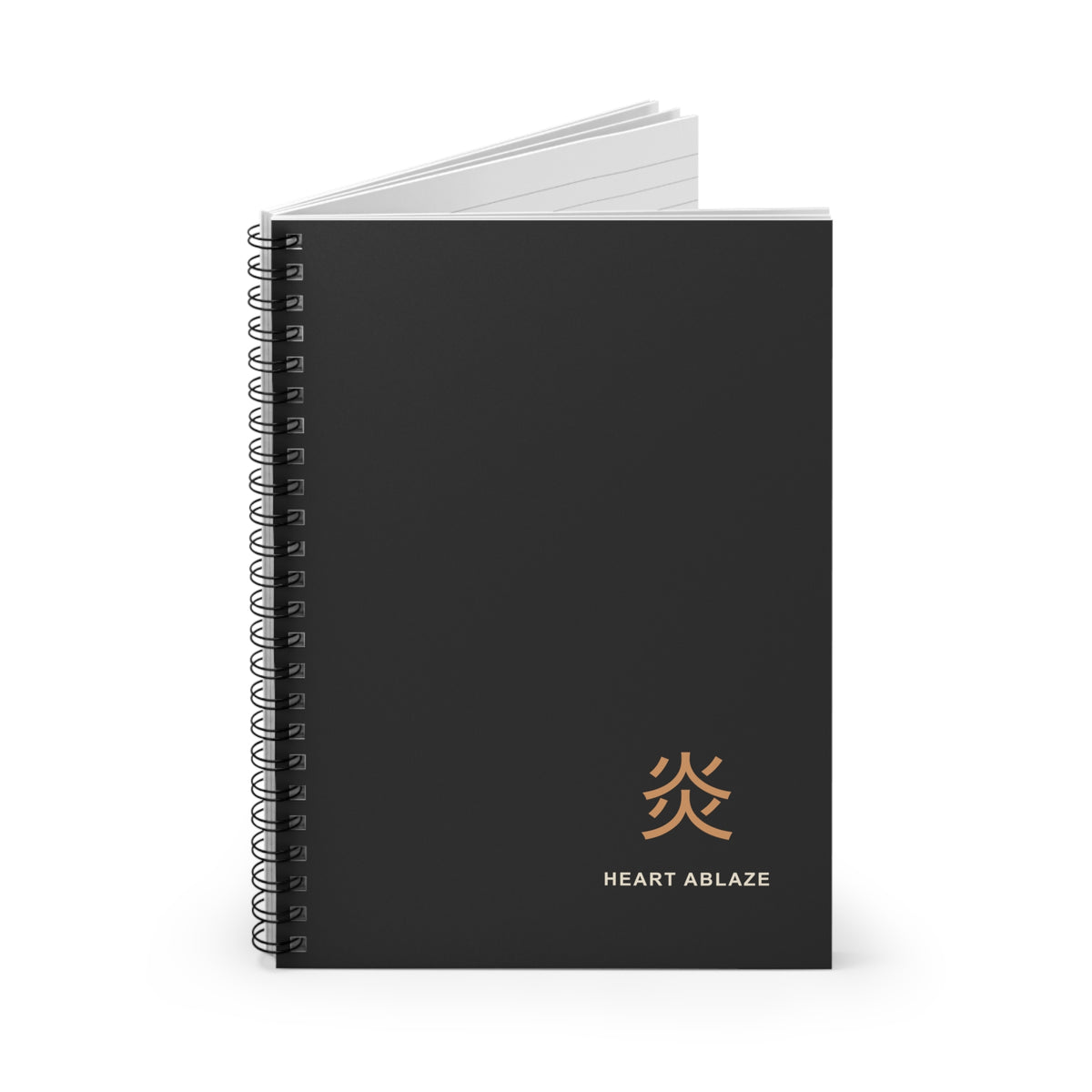 Burning Resolve Spiral Notebook