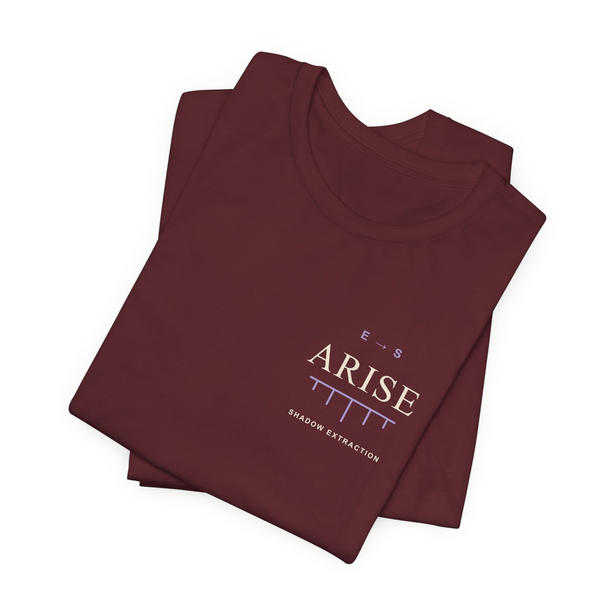 Arise Rank Anime Quote Soft Tee | Shadow Rank Gym Japanese Streetwear