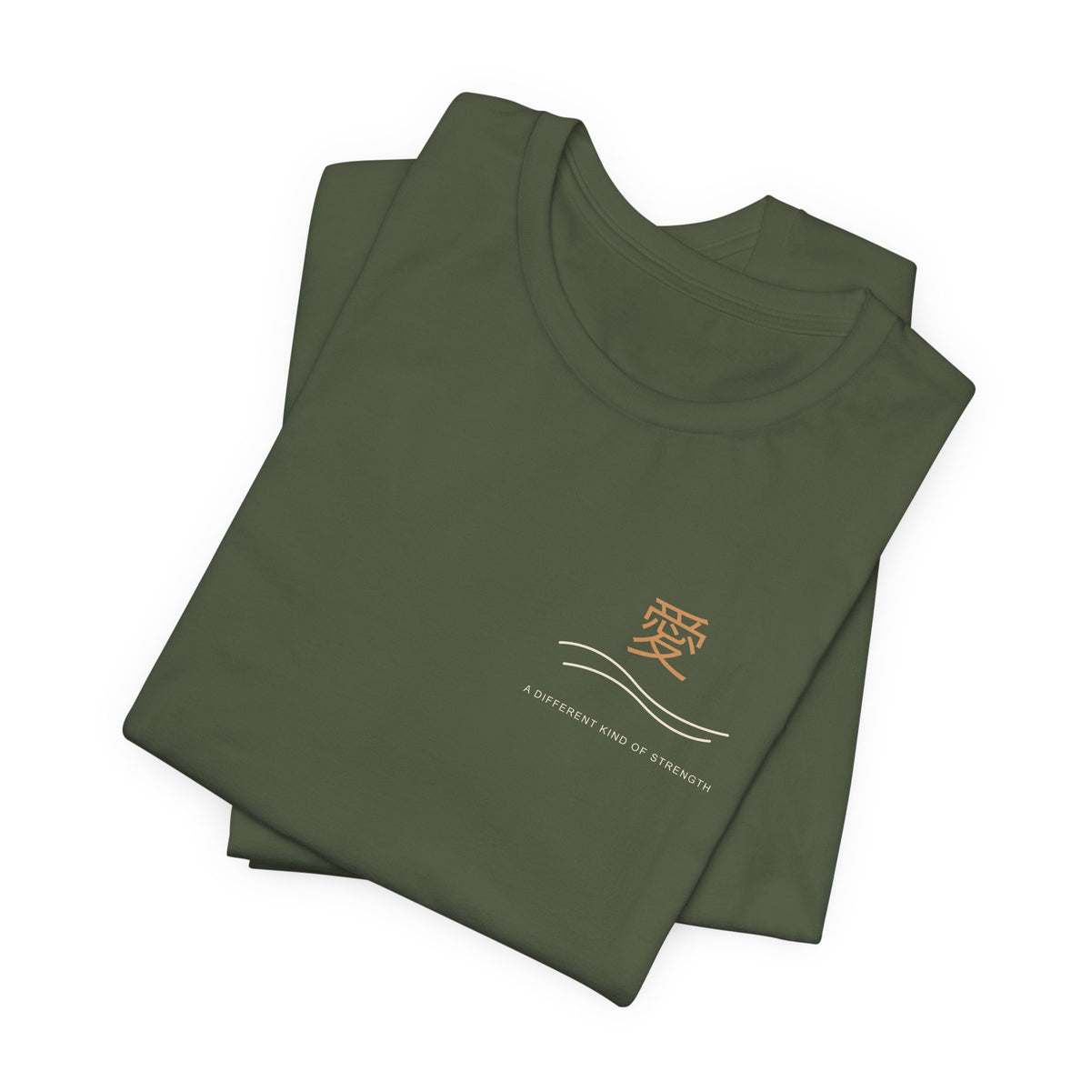 Sand and Love Minimalist Anime Soft Tee | Ninja Japanese Streetwear