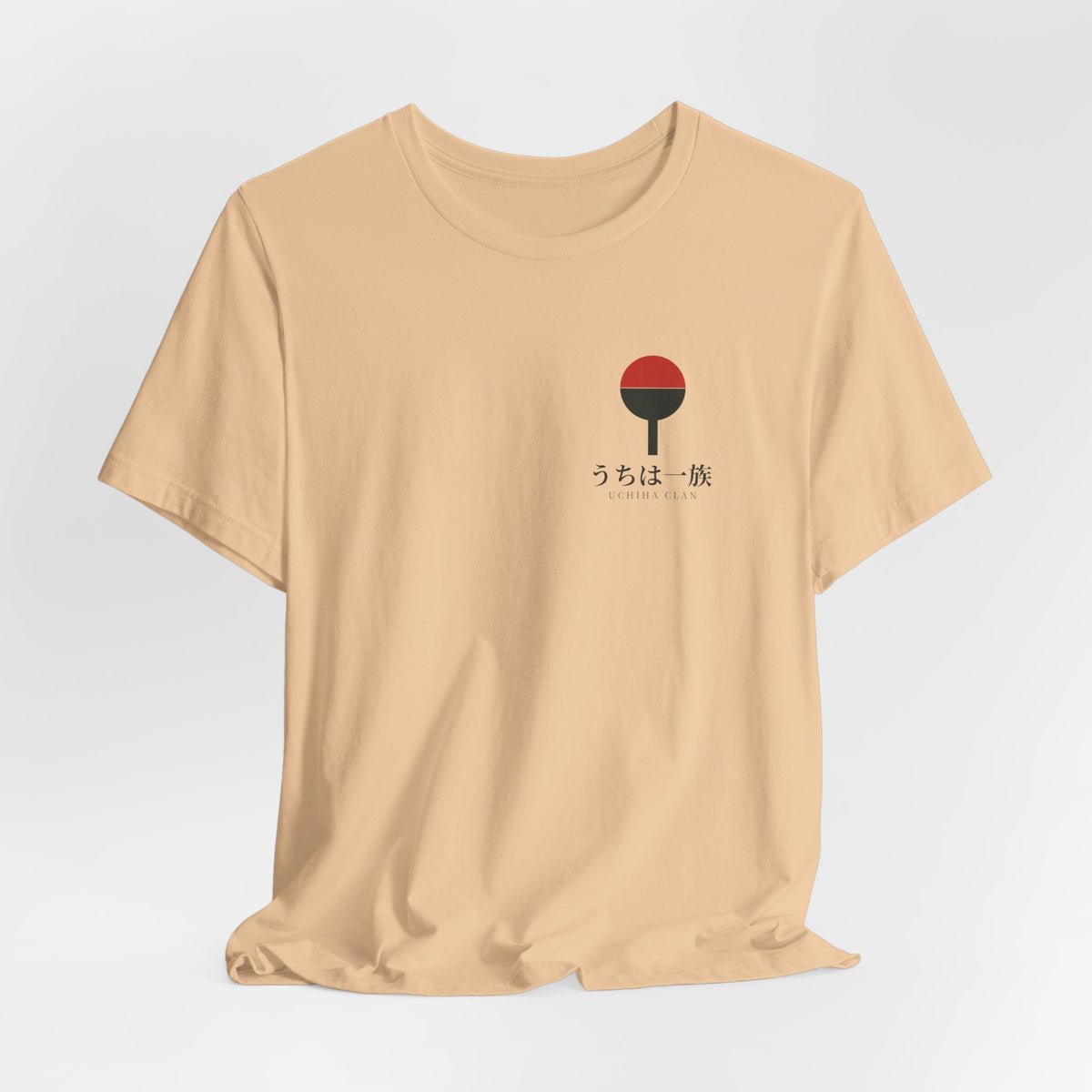 Clan Fan Crest Kanji Anime Soft Tee | うちは一族 Ninja Japanese Streetwear
