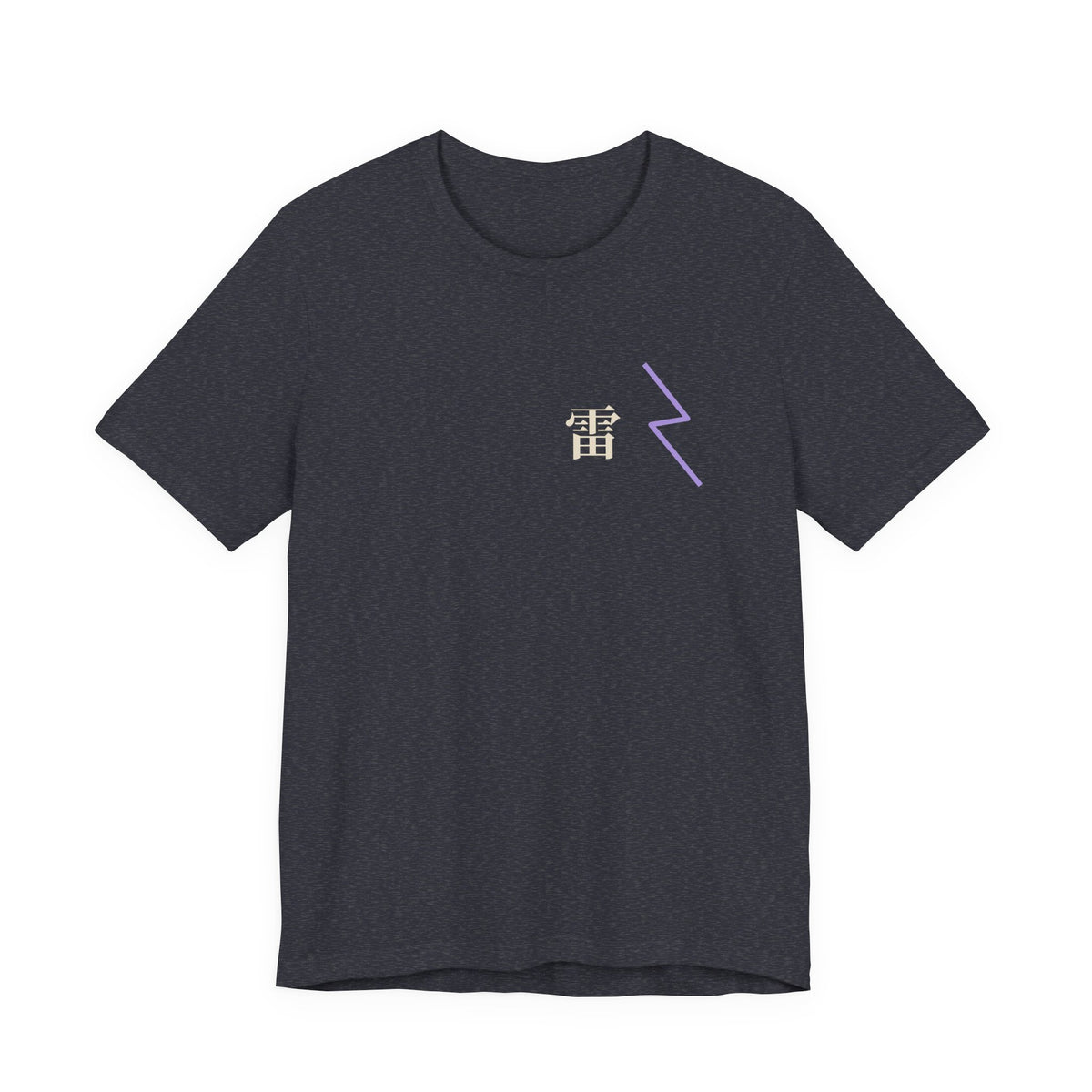 Storm Flame Kanji Anime Soft Tee | Clan Crest Japanese Streetwear