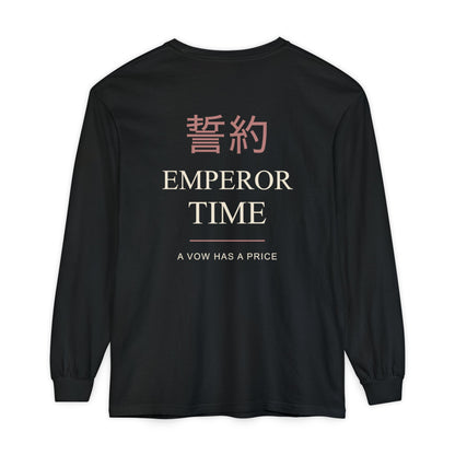 Chain Contract Kanji Long Sleeve Tee | Inspired by Kurapika from Hunter x Hunter