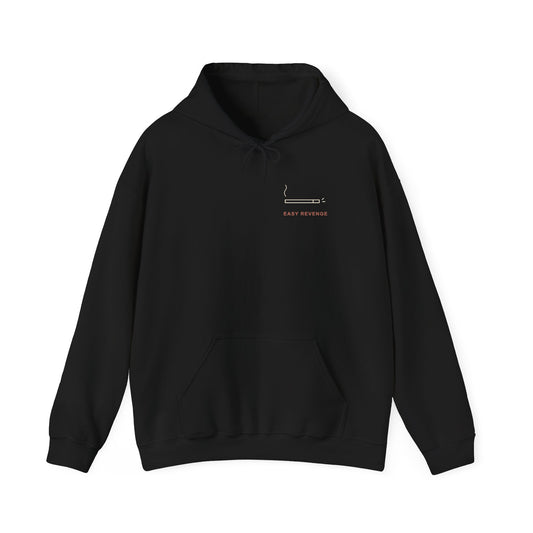 Easy Revenge Minimalist Anime Hoodie | Devil Hunter Japanese Streetwear
