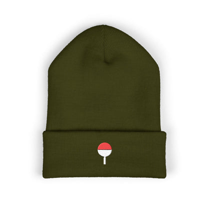 Clan Fan Crest Embroidered Beanie | Inspired by the Uchiha clan of Naruto