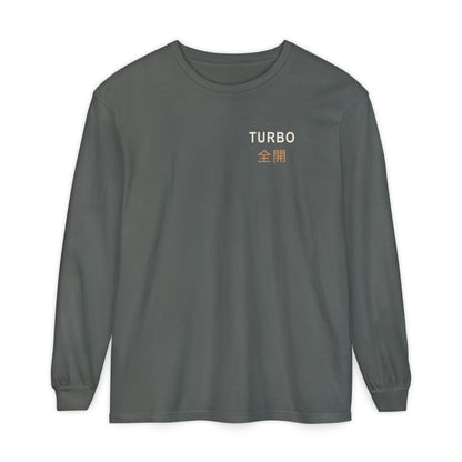 Tunnel Velocity Kanji Long Sleeve Tee | Inspired by Okarun from Dandadan