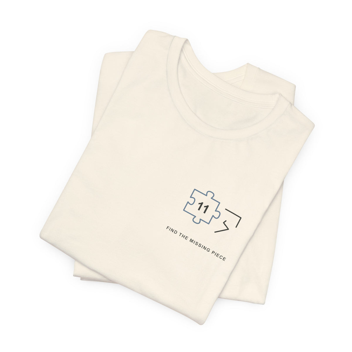 The Missing Piece Minimalist Anime Soft Tee | Anime Sports Japanese Streetwear