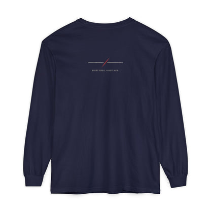 Surpass Your Limits Kanji Long Sleeve Tee | Inspired by Yami Sukehiro from Black Clover