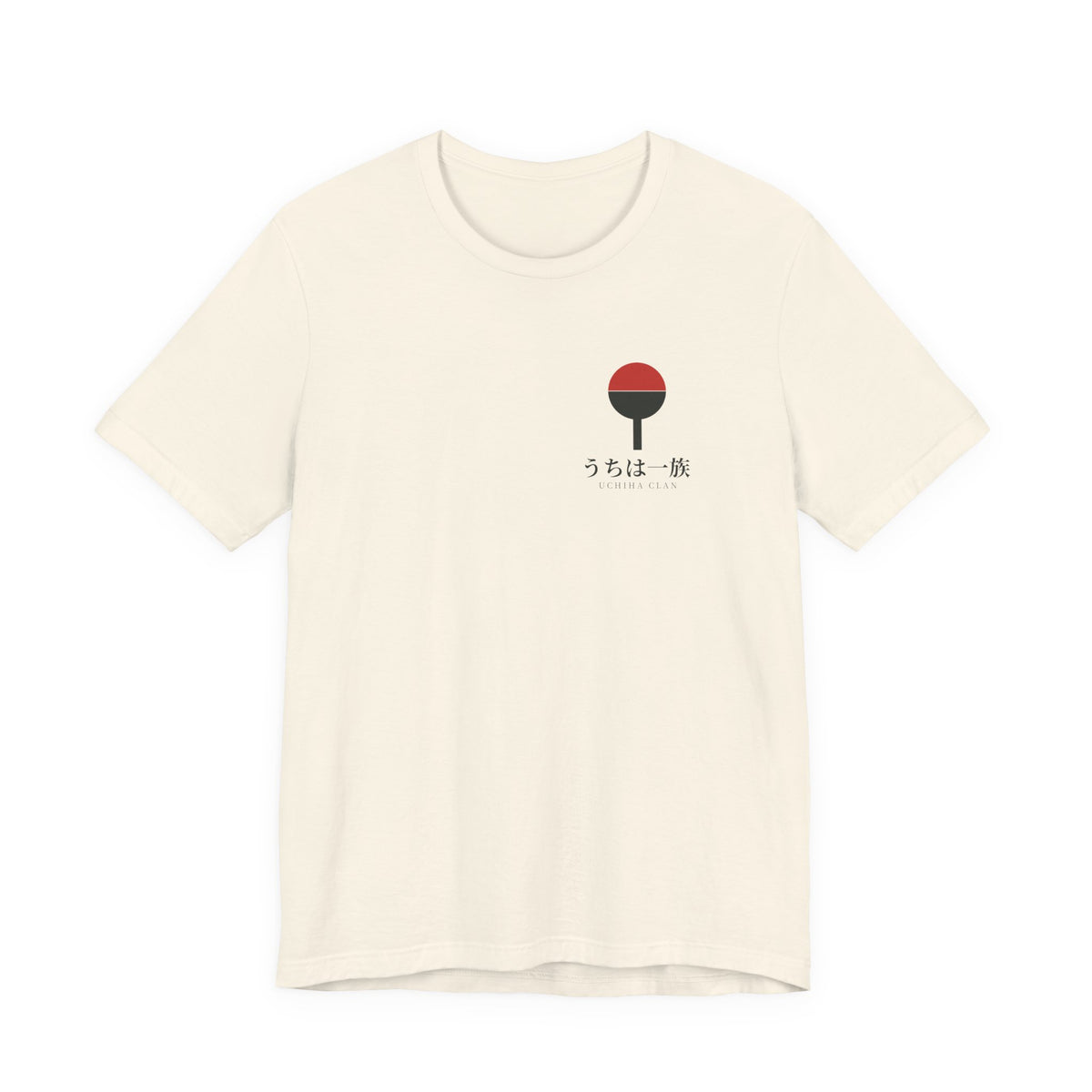 Clan Fan Crest Kanji Anime Soft Tee | うちは一族 Ninja Japanese Streetwear